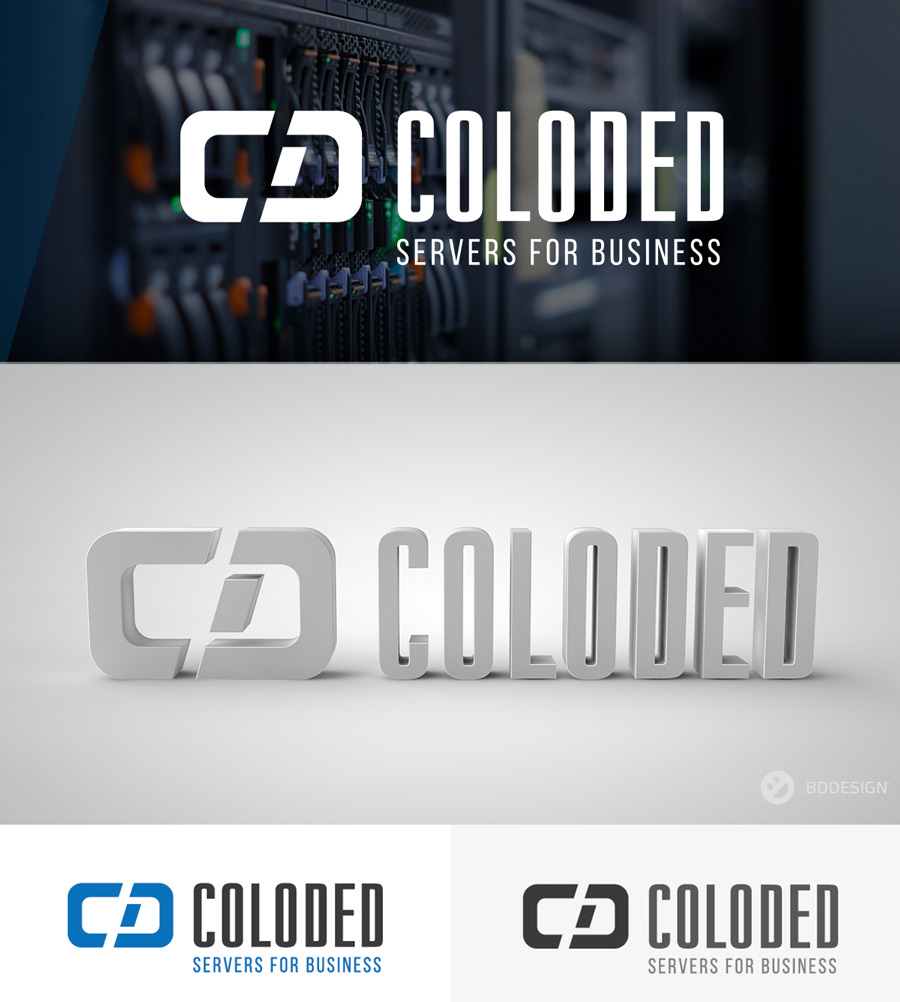 COLODED // servers for business
разработка лого